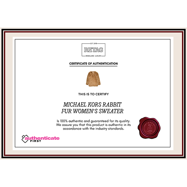 Michael Kors Rabbit Fur Women'S Sweater