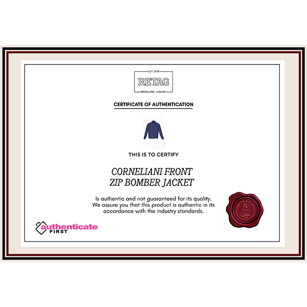 Corneliani Front Zip Bomber Jacket