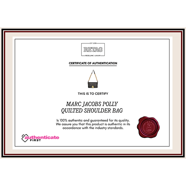 Marc Jacobs Polly Quilted Shoulder Bag