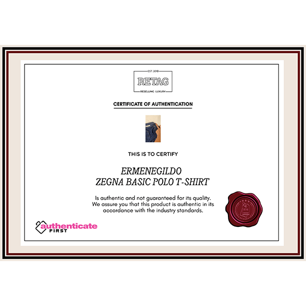 Ermenegildo Zegna Basic Polo T-Shirt