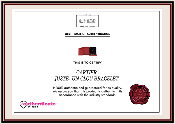 Cartier Juste- Un Clou Bracelet