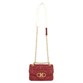 SALVATORE FERRAGAMO QUILTED LEATHER CROSSBODY BAG