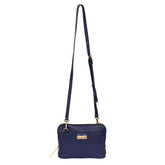 BURBERRY HARROGATE GRAINED LEATHER CROSSBODY BAG