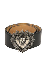 Dolce And Gabbana Size 85 Cm /34 Inchesdevotion Black