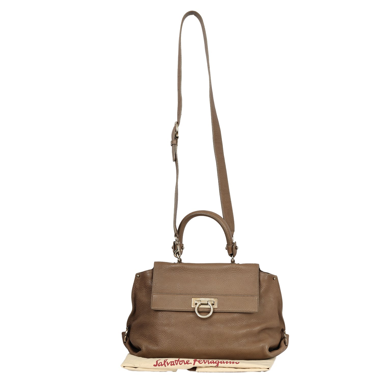 SALVATORE FERRAGAMO GANCINI SOFIA HANDBAG