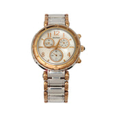 BALMAIN DOWNTOWN BALMAINIA CHRONO TWO-TONE STAINLESS STEEL GOLD PVD LADY WATCH