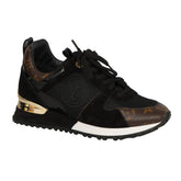 LOUIS VUITTON EU 35.5 MONOGRAM CANVAS RUN AWAY SNEAKERS