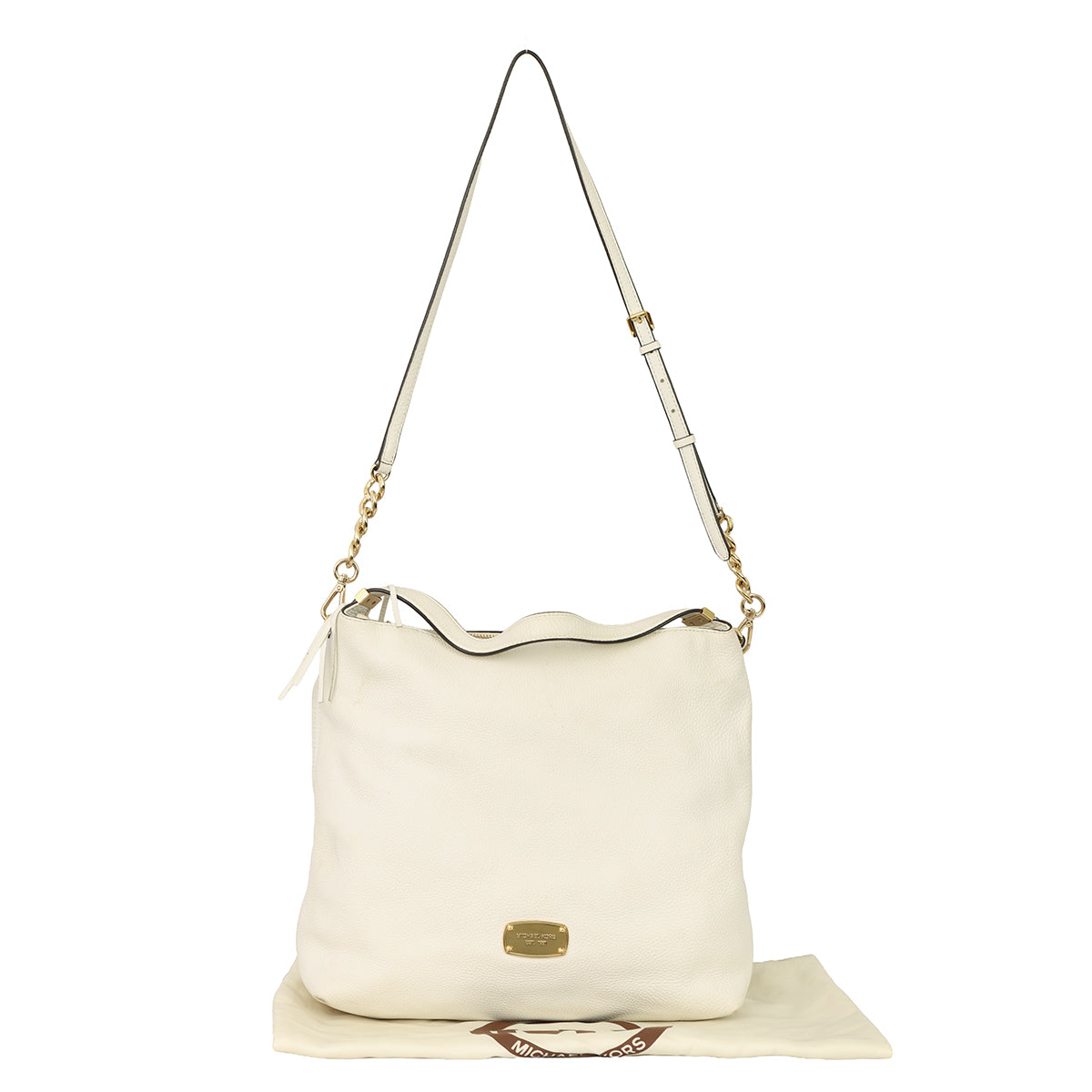MICHAEL KORS BEDFORD LEATHER HOBO HANDBAG