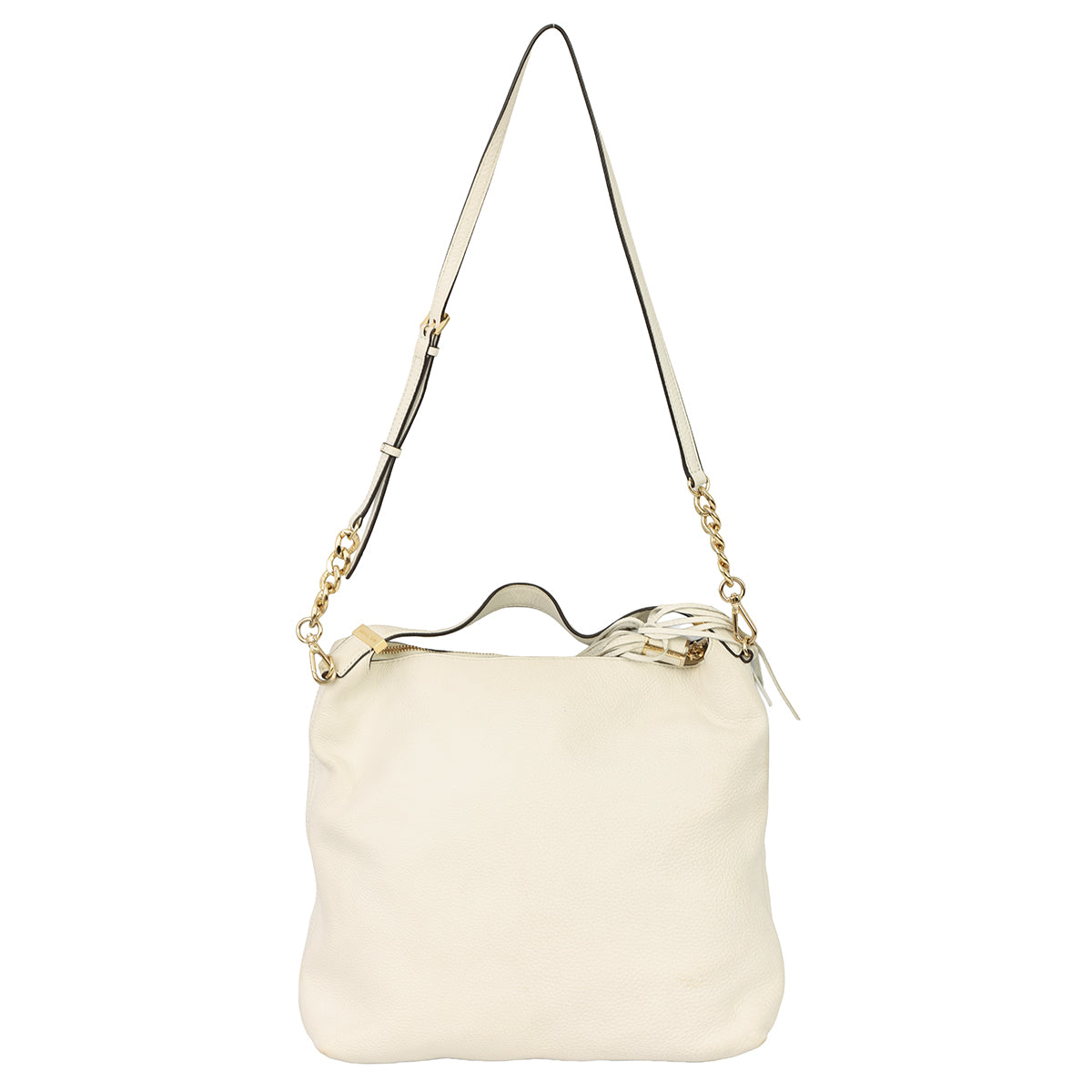 MICHAEL KORS BEDFORD LEATHER HOBO HANDBAG