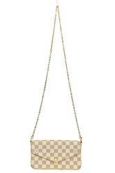 LOUIS VUITTON DAMIER AZUR FELICIE POCHETTE