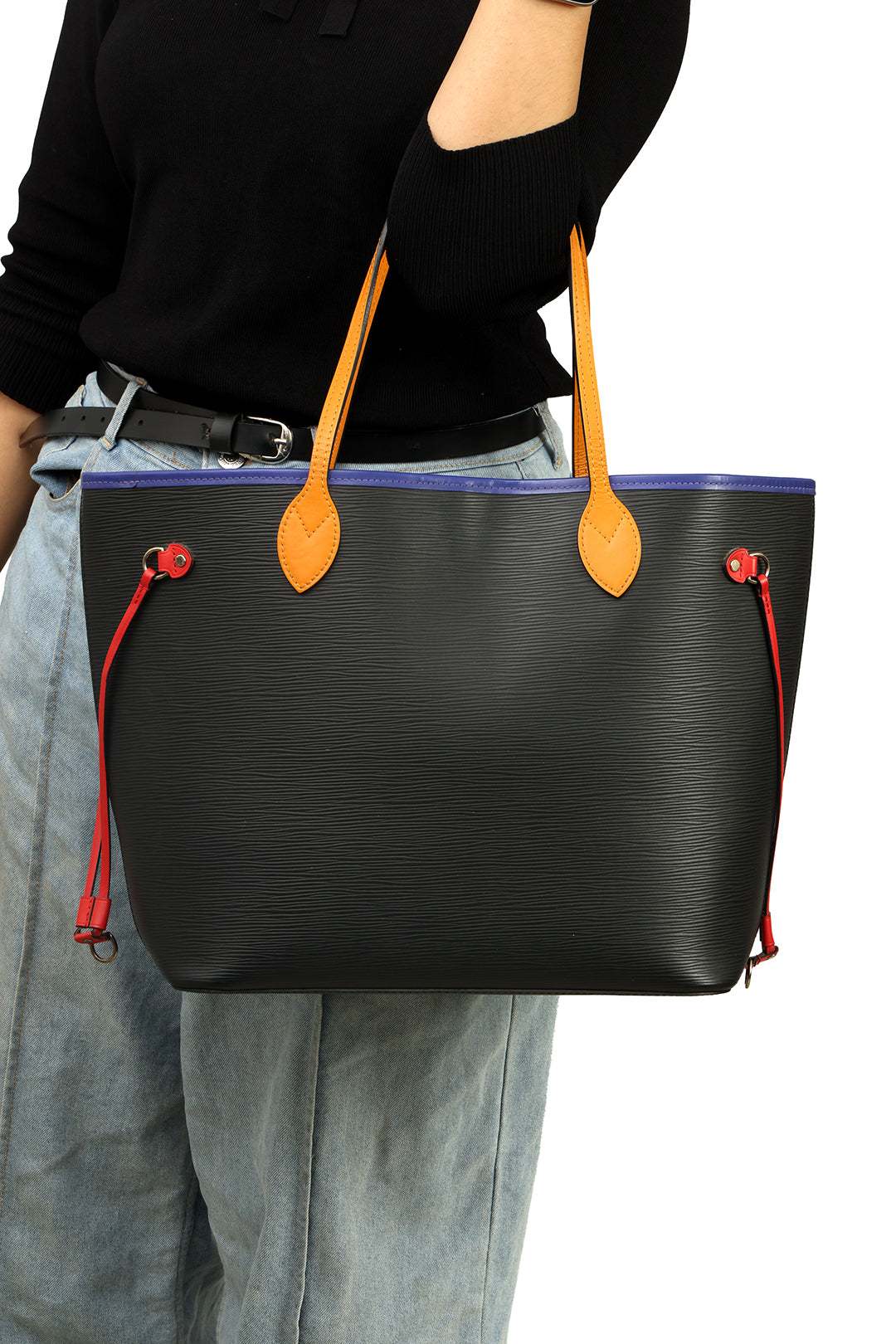 LOUIS VUITTON EPI LEATHER NEVERFULL MM