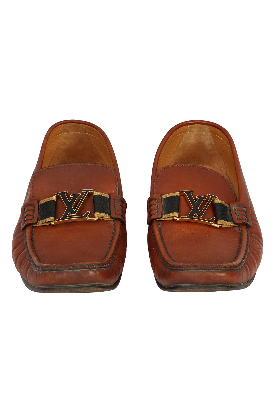 LOUIS VUITTON SIZE 10 /EU : 44.5 MONTE CARLO MOCCASINS