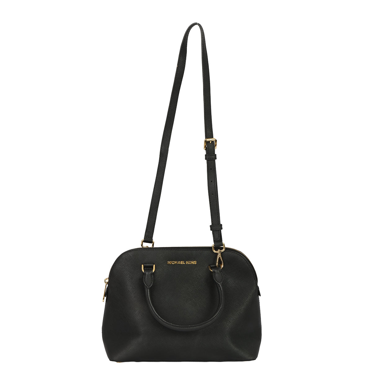 MICHAEL KORS LARGE CINDY DOME SATCHEL BAG