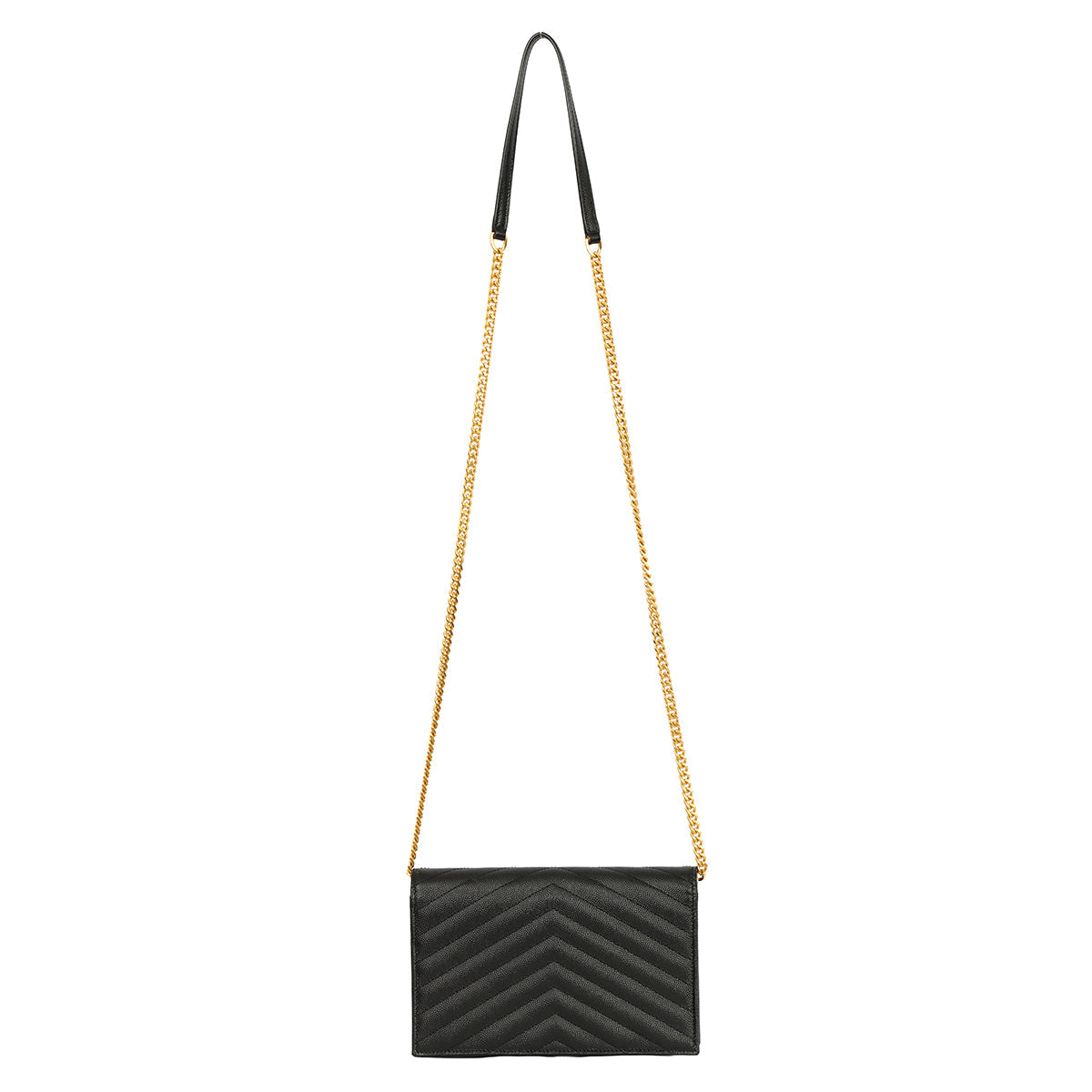 YVES SAINT LAURENT CASSANDRE ENVELOPE WALLET ON CHAIN HANDBAG
