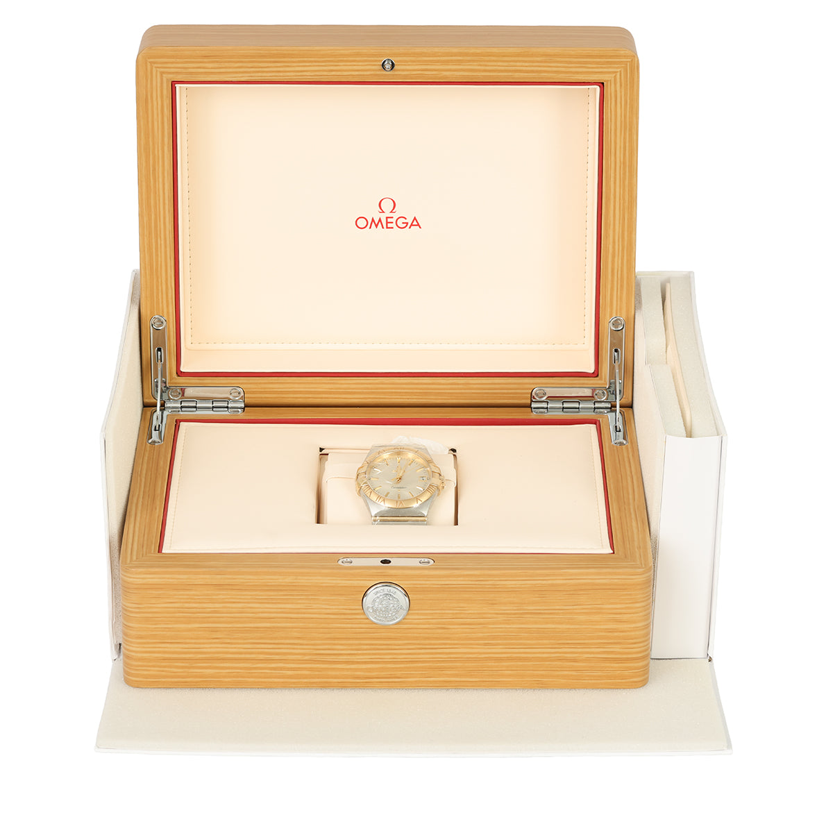 OMEGA CONSTELLATION WATCH IN 18K GOLD AND