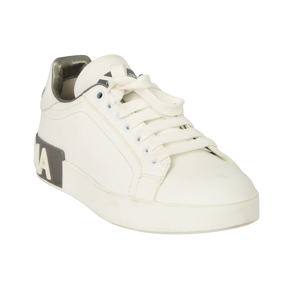 DOLCE & GABBANA SIZE EU 37 PORTFOLIO LOW-TOP SNEAKERS