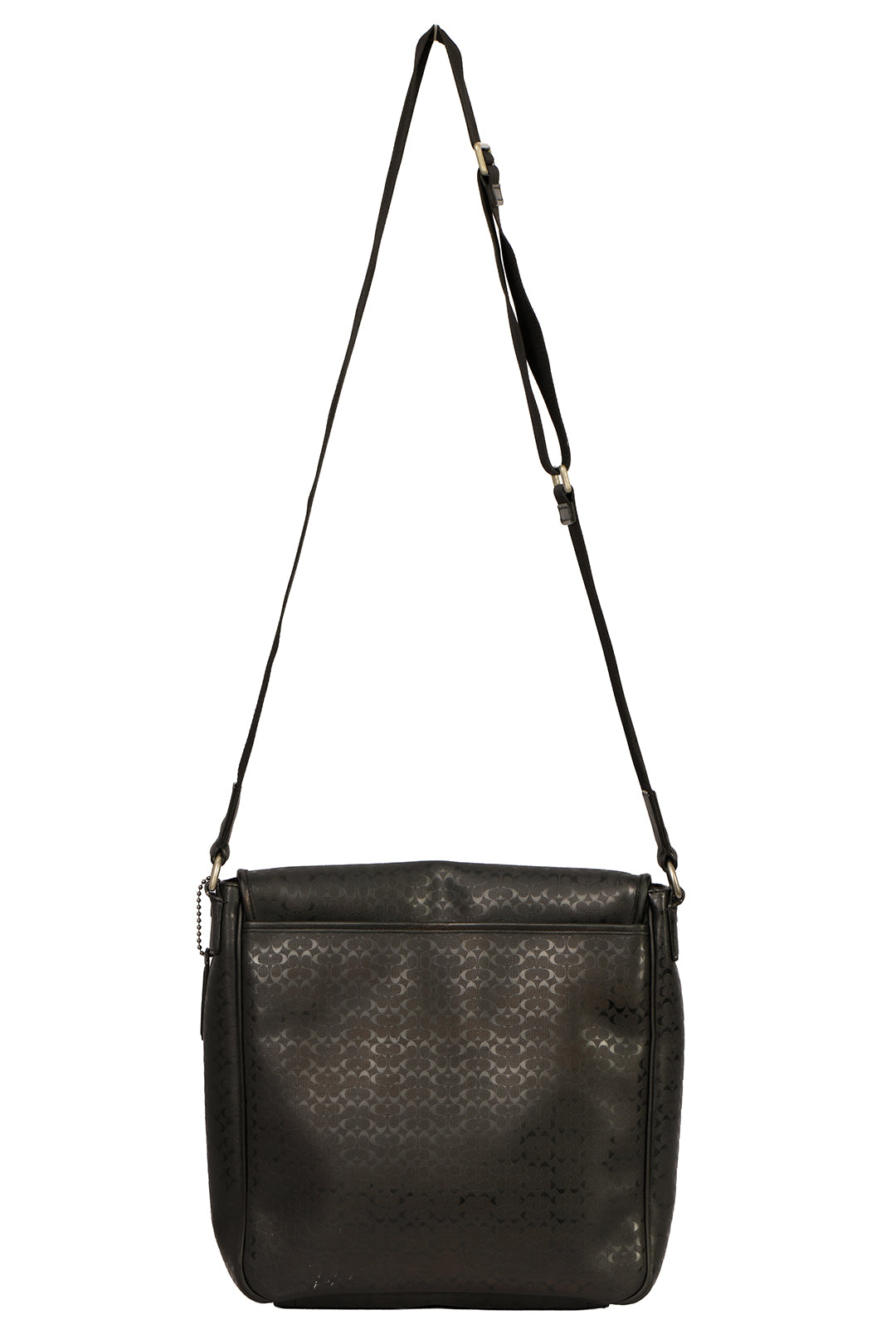 COACH HERITAGE SIGNATURE EMBOSSED PVC MESSANGERBAG
