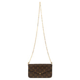 LOUIS VUITTON FELICIE POCHETTE MONOGRAM CANVAS SLING BAG