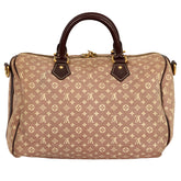 LOUIS VUITTON SEPIA MONOGRAM SPEEDY IDYLLE BANDOULIERE 30 BAG