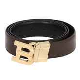 BALLY 95 CM/ 38 INCHESMEN REVERSIBLE LEATHER BELT