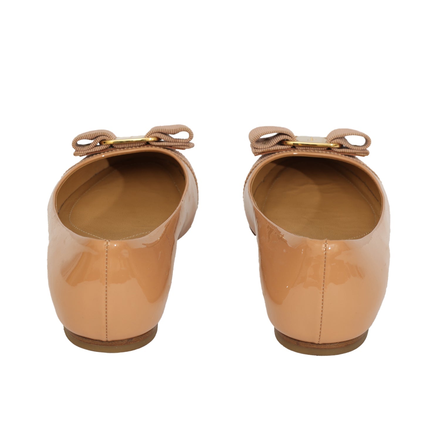 SALVATORE FERRAGAMO EU 36/ 5.5D VARINA BALLET FLATS