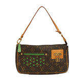 LOUIS VUITTON PERFORATED MONOGRAM POCHETTE ACCESSORIES BAG