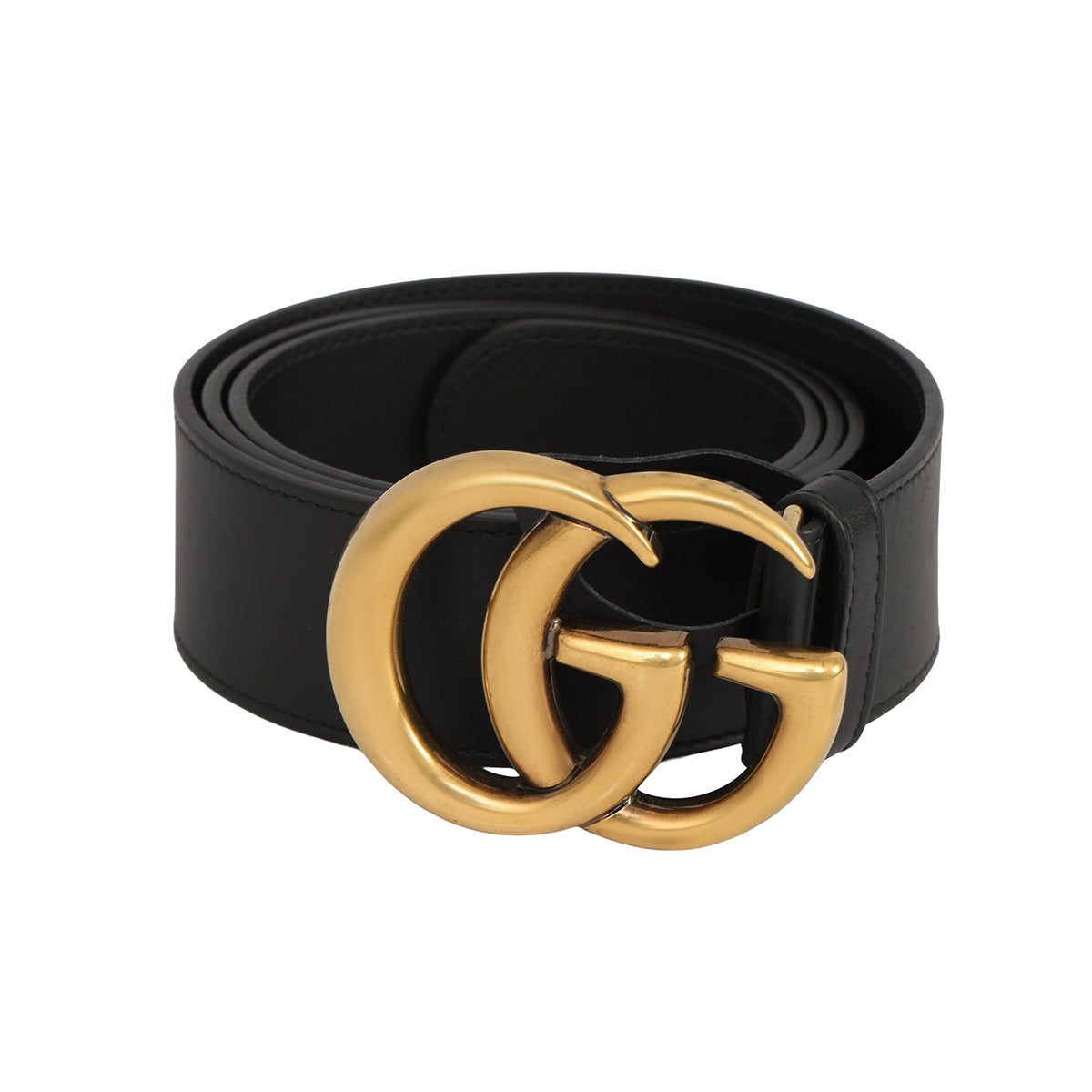 GUCCI SIZE 95CM/38 INCHES GG MARMONT LEATHER BELT (Copy)