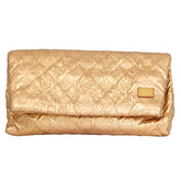 LOUIS VUITTON METALLIC GOLD LIMELIGHT CLUTCH