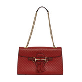 GUCCI EMILY MEDIUM MICRO GUCCISSIMA GG SHOULDER BAG