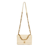 CHANEL QUILTED CAVIAR LEATHER CHIC AFFINITY FLAP BAG