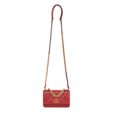 CHANEL 19 WALLET ON CHAIN GOATSKIN LEATHER BAG