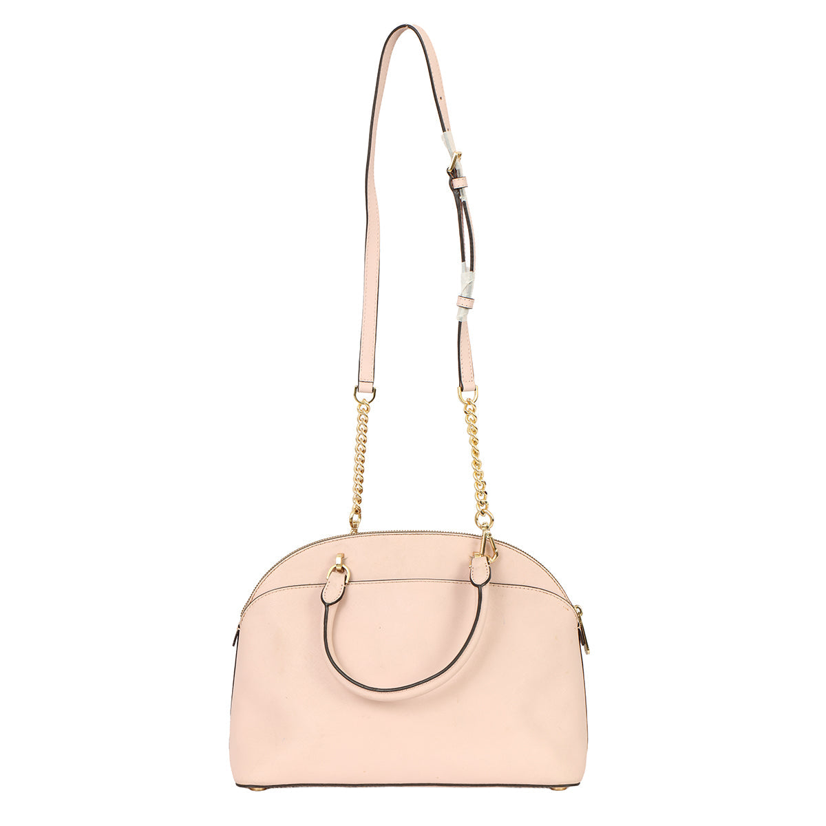 MICHAEL KORS BLUSH PINK LARGE EMMY DOME BAG
