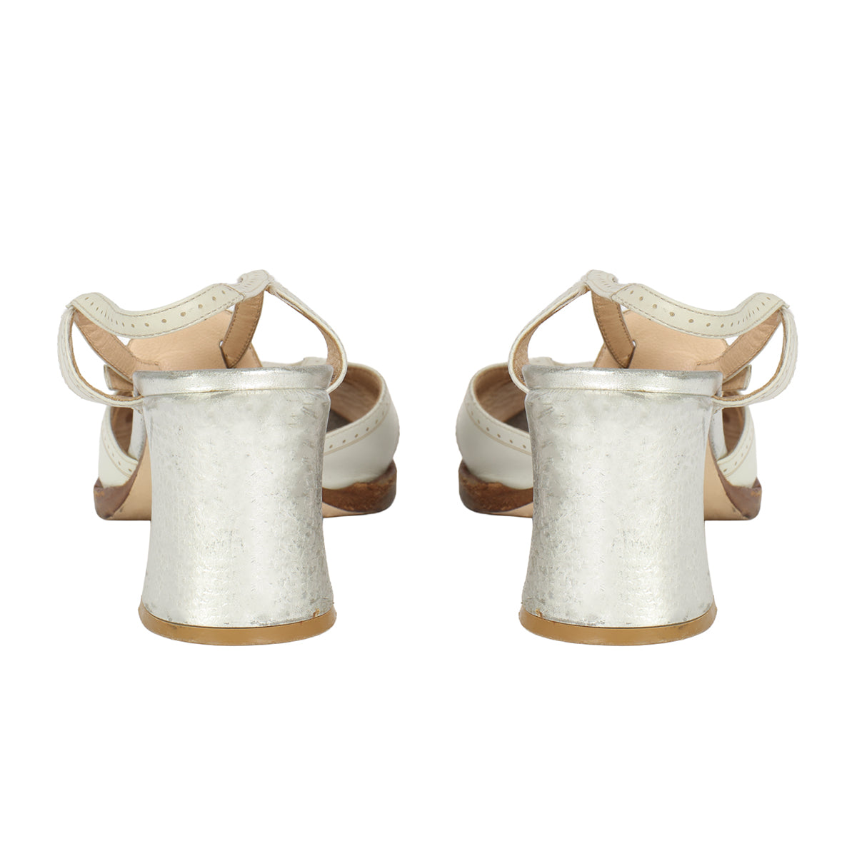 FENDI EU-38 CHAMELEON PEEP-TOE