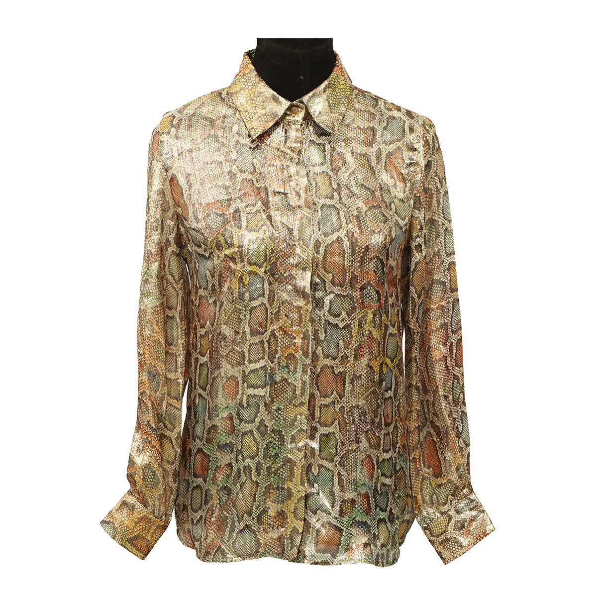 ROBERTO CAVALLI SIZE – XS PHYTON PRINTSHIRT