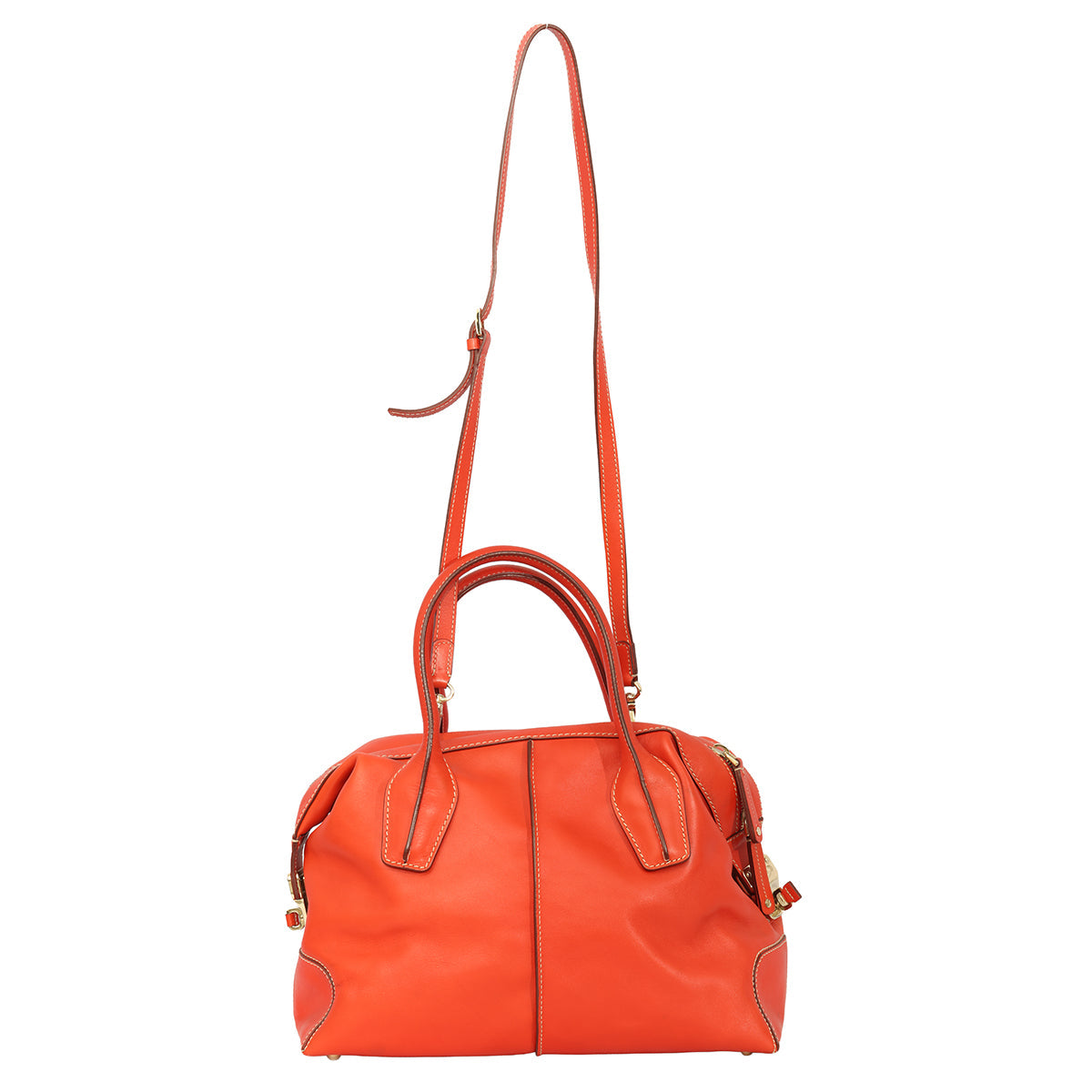 TOD’S D CUBE ORANGE HANDBAG