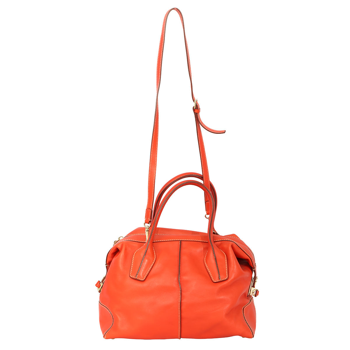 TOD’S D CUBE ORANGE HANDBAG