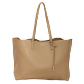 SAINT LAURENT BEIGE SHOPPING BEIGE TOTE BAG