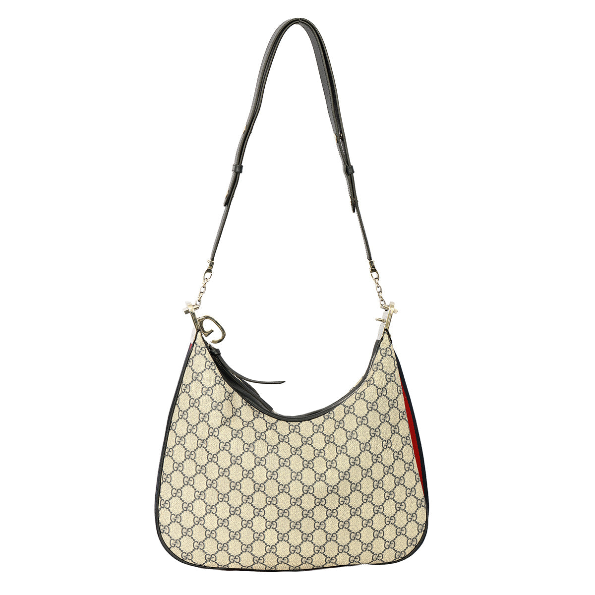 GUCCI GG SUPREME ATTACHE MONOGRAM SLING