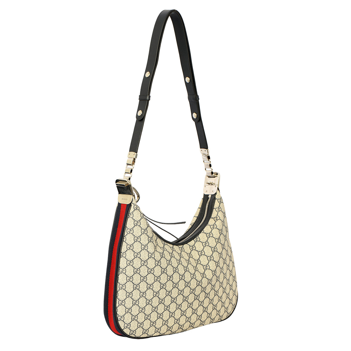 GUCCI GG SUPREME ATTACHE MONOGRAM SLING