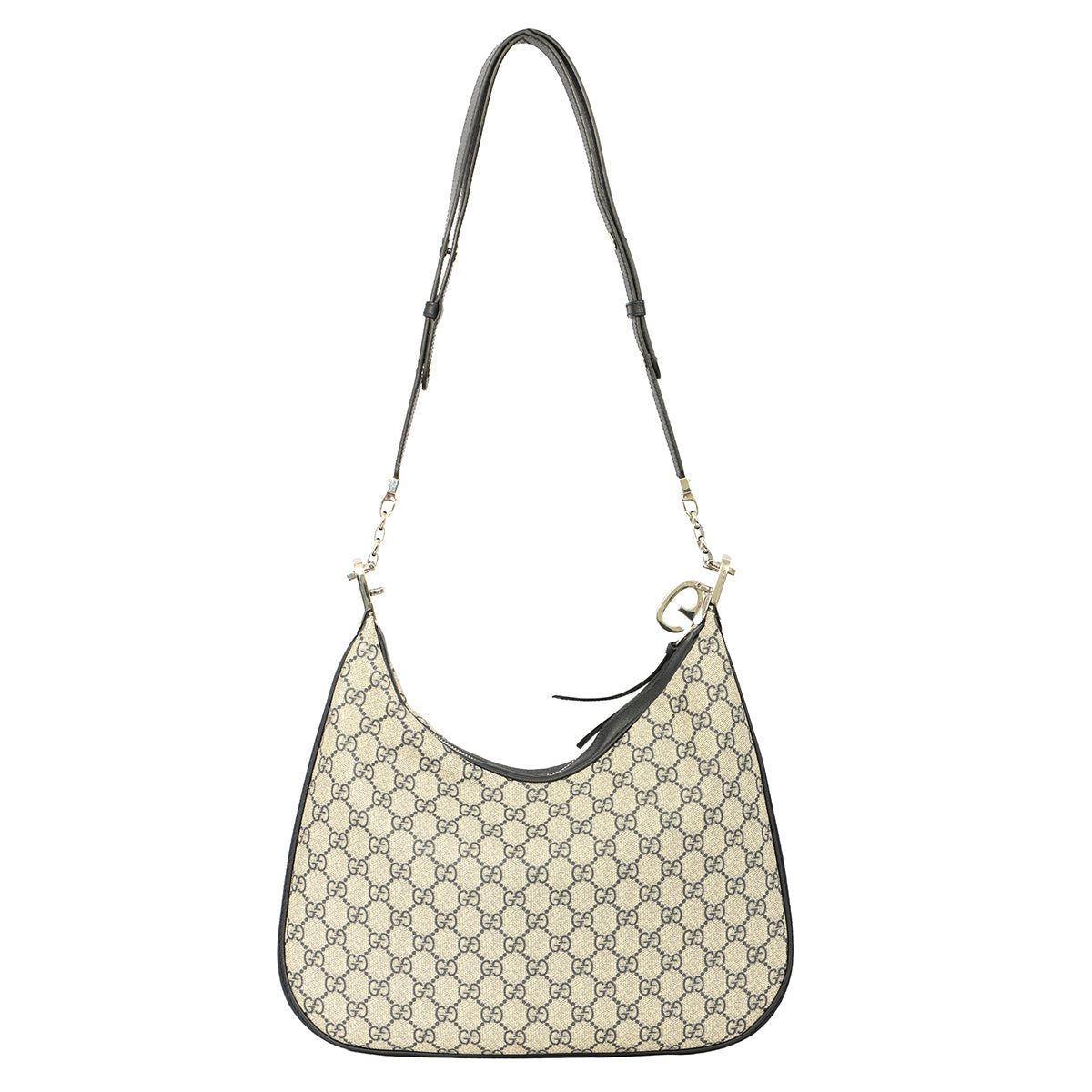 GUCCI GG SUPREME ATTACHE MONOGRAM SLING