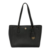 Tory Burch Black Robison Tote Bag