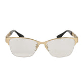 VERSACE GOLD METAL ICONIC GRECA MOTIF EYEGLASSES