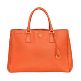 PRADA SAFFIANO LARGE LUX LEATHER GALLERIA BAG