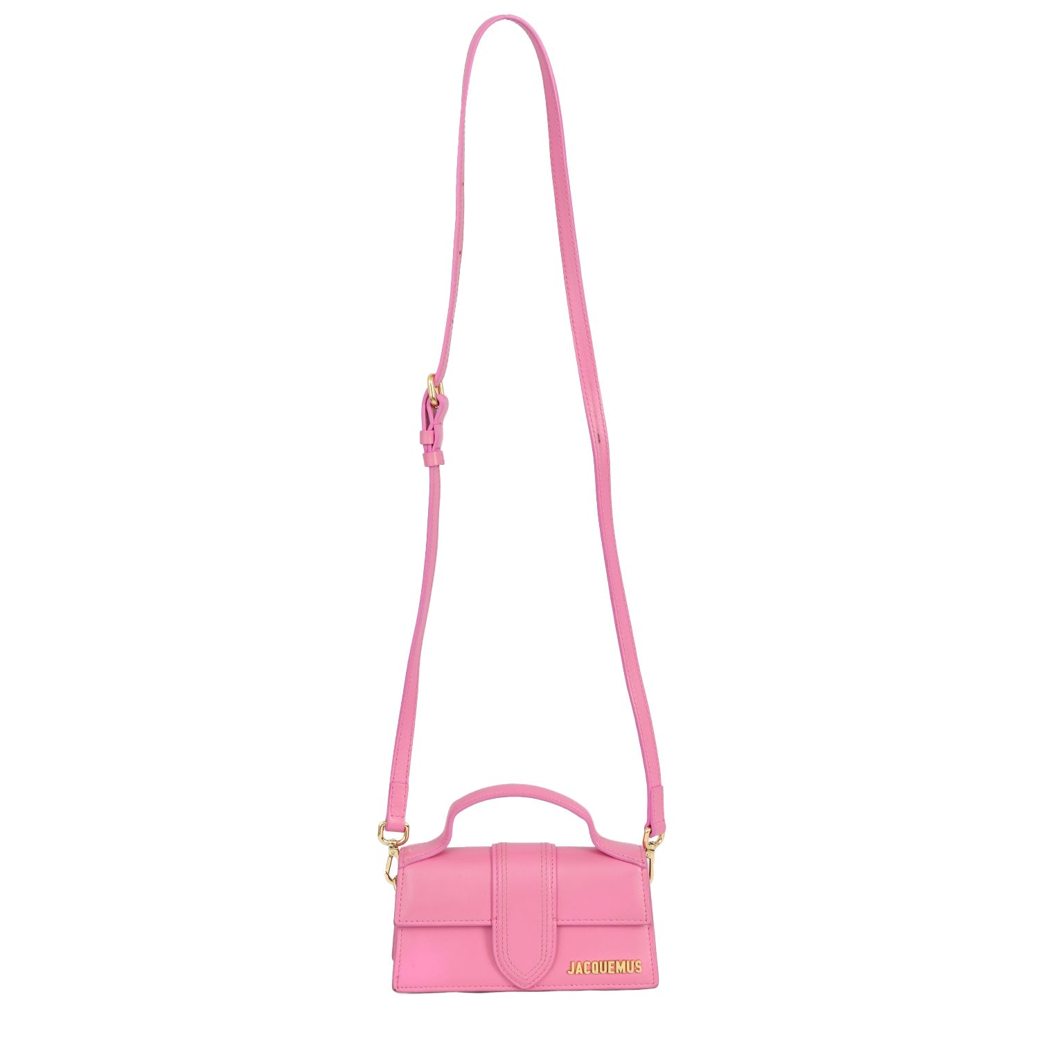 JACQUEMUS PINK LE GRAND BAMBINO SLING BAG