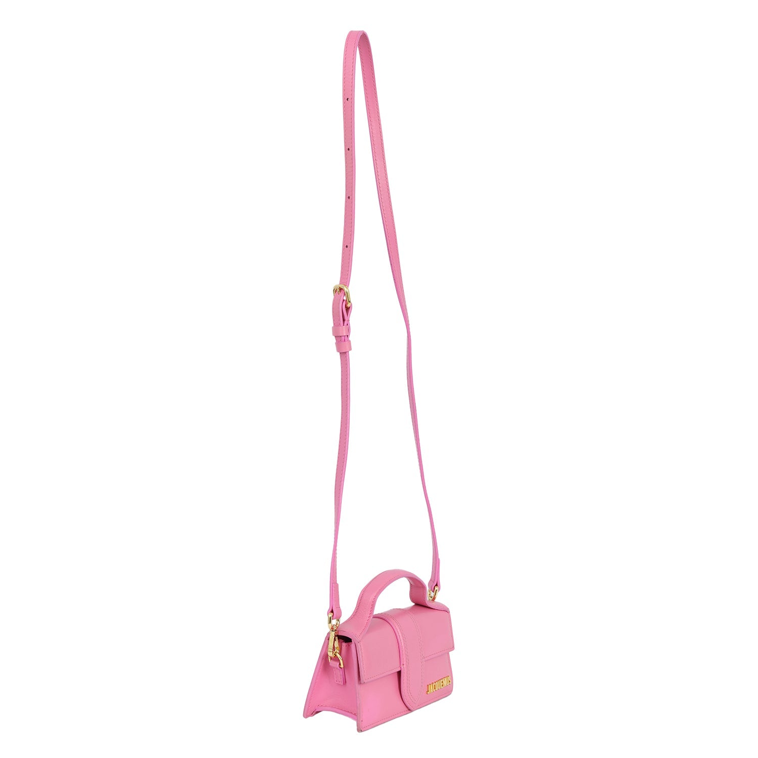 JACQUEMUS PINK LE GRAND BAMBINO SLING BAG