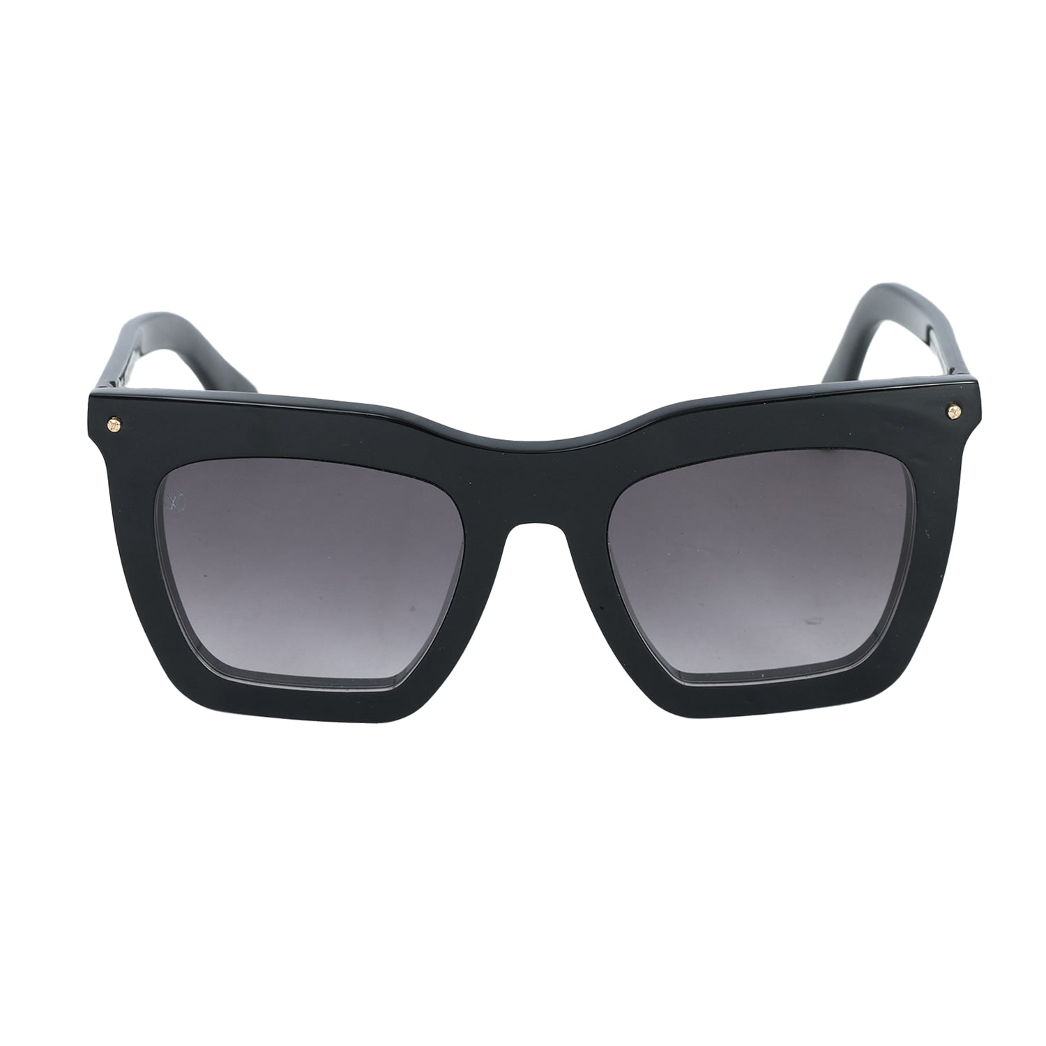 LOUIS VUITTON BLACK SQUARED SUNGLASSES