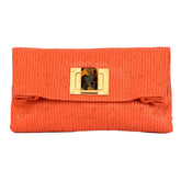 LOUIS VUITTON LIMITED EDITION MONOGRAM CUIR ALTAIR CLUTCH BAG