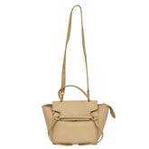 CELINE GRAINED CALFSKIN LEATHER MICRO BELT BAG