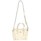 COACH LEAH SATCHEL CRYSTAL CROSSBODY BAG