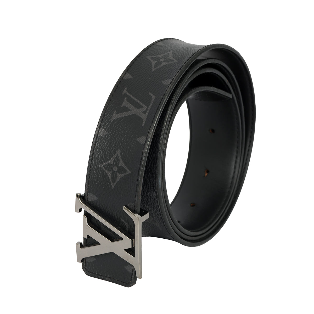LOUIS VUITTON 85CM 34INCH BLACK MONOGRAM BELT